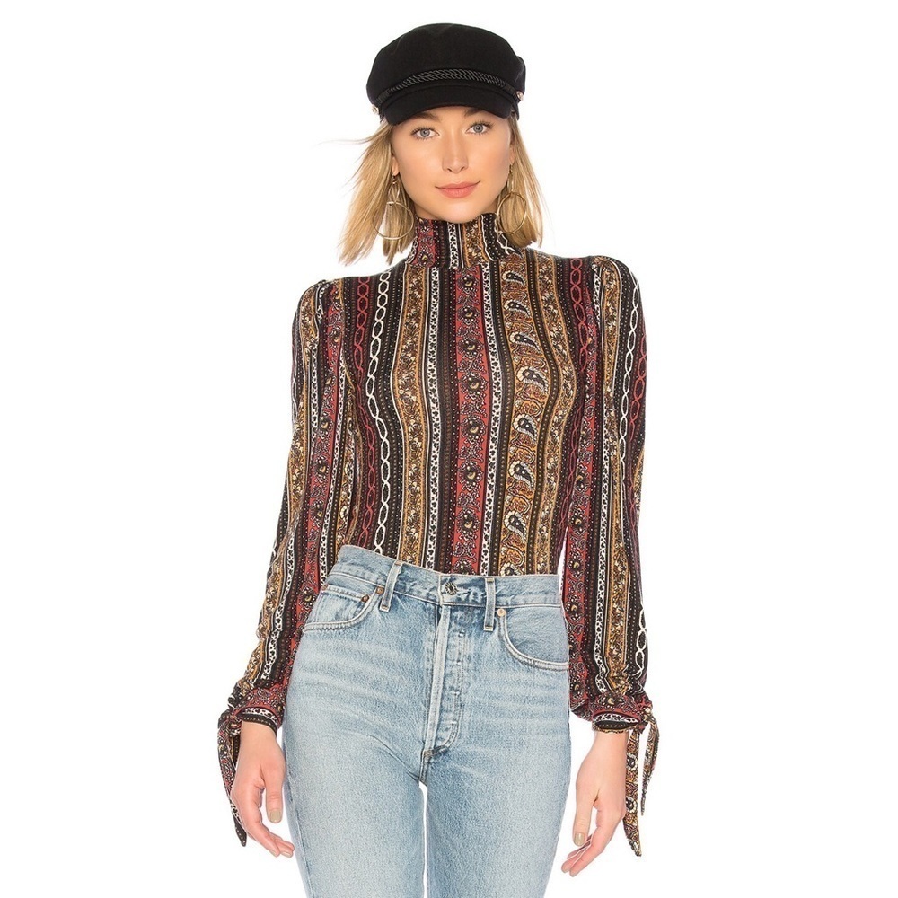 Free People Donatella Turtleneck Top